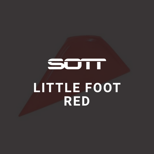 SOTT® Little Foot Red - Medium Firmness Squeegee