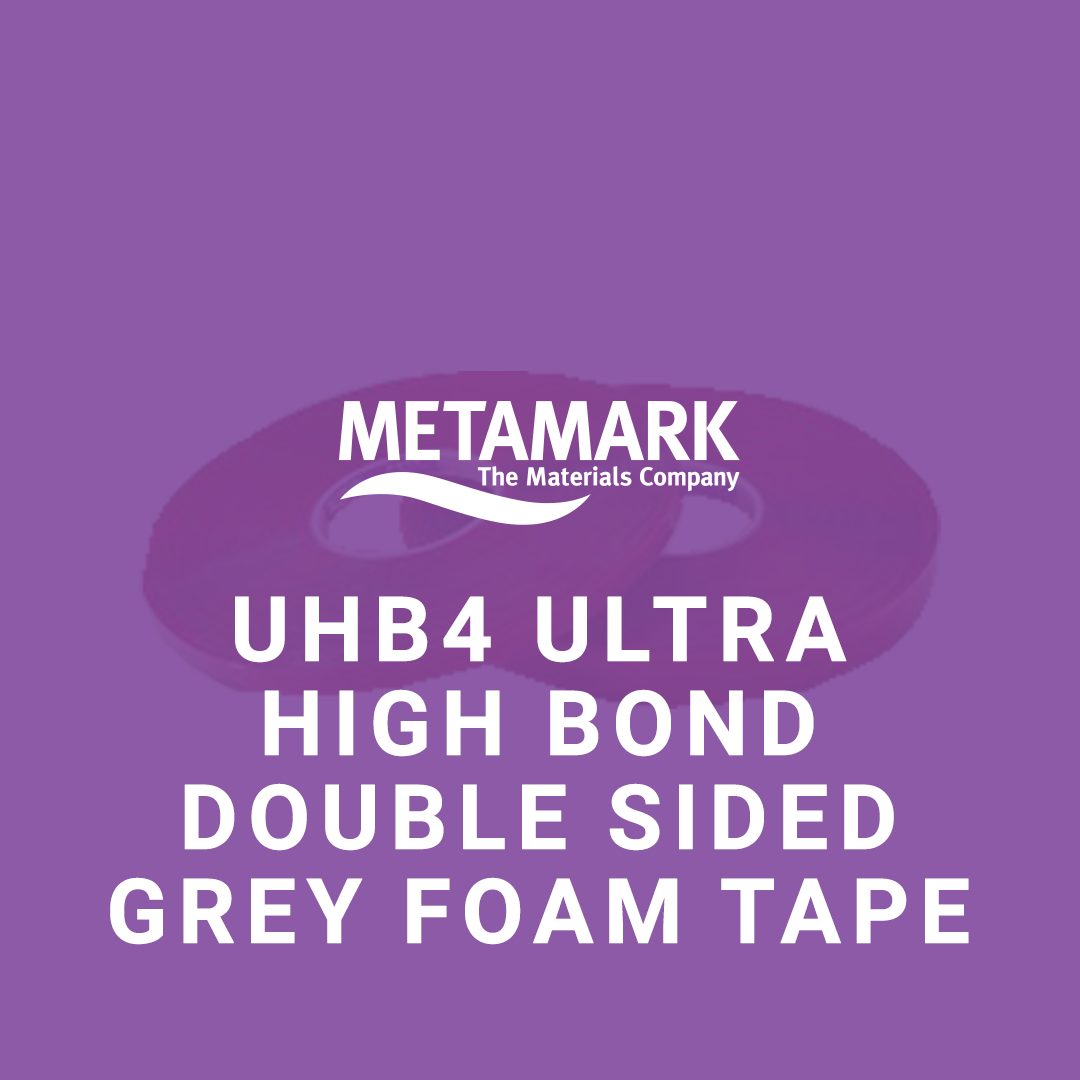 Metamark UHB4 Ultra High Bond Double Sided Grey Foam Tape
