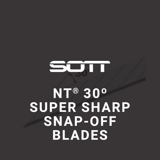 SOTT® NT® 9mm BD-100 30° Snap-Off Precision Blades - Super-Sharp (50 pack)
