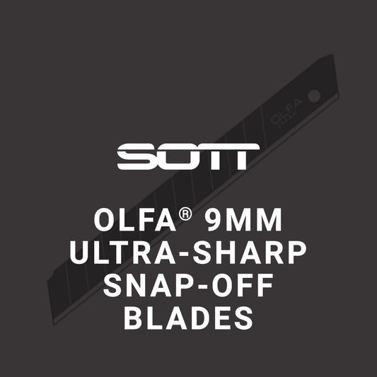 SOTT® OLFA® 9mm Ultra-Sharp Snap-Off Blades