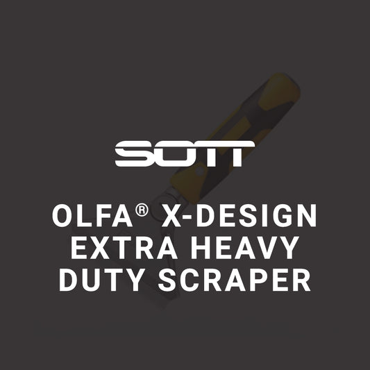 SOTT® OLFA® X-Design Extra Heavy Duty Scraper
