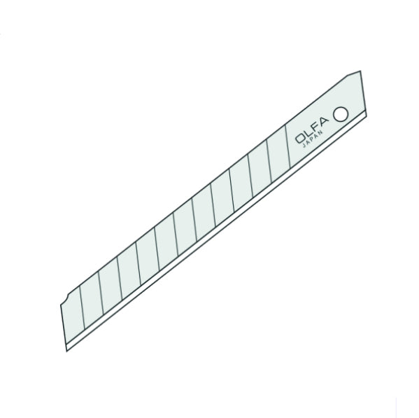 SOTT® OLFA® 9mm AB10 S/Steel Snap-Off Blades (10 Pack)