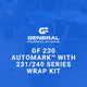 GF 230 AutoMark™ with 231/240 Series Wrap Kit