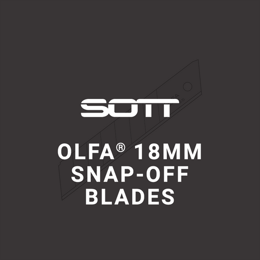 SOTT® OLFA® 18mm Snap-Off Blades