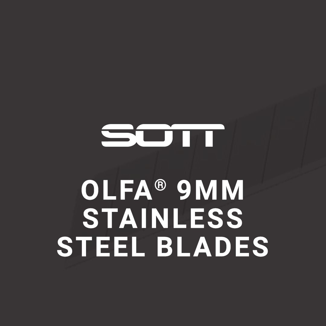 SOTT® OLFA® 9mm Stainless Steel Blades