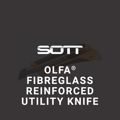 SOTT® OLFA® Fiberglass Reinforced Auto-Lock Utility Knife