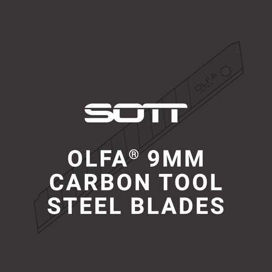 SOTT® OLFA® 9mm Carbon Tool Steel Blades