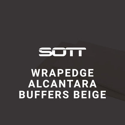 SOTT® WrapEdge Alcantara Buffers - Beige